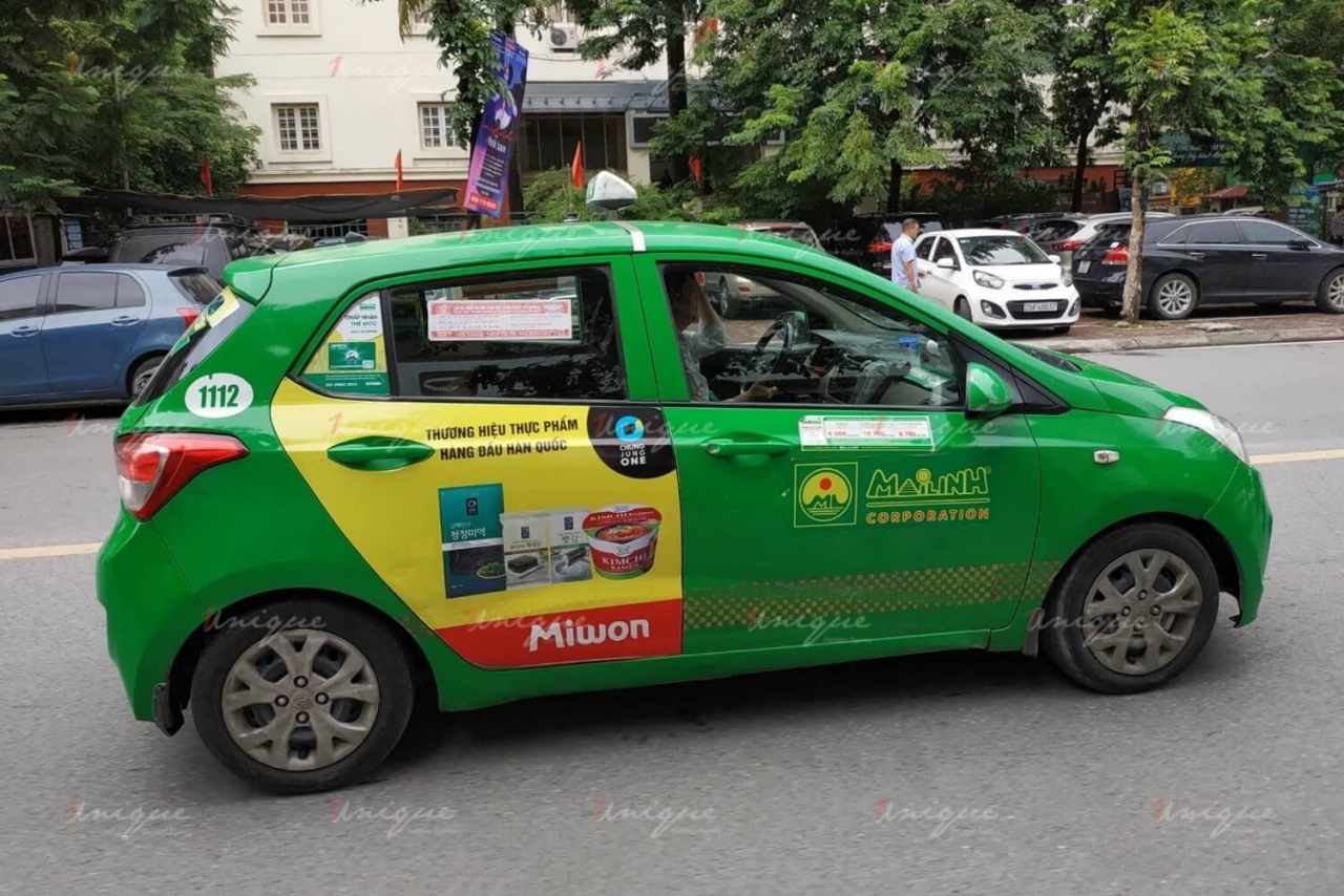 Chiến lược thiết kế quảng cáo trên taxi hiệu quả